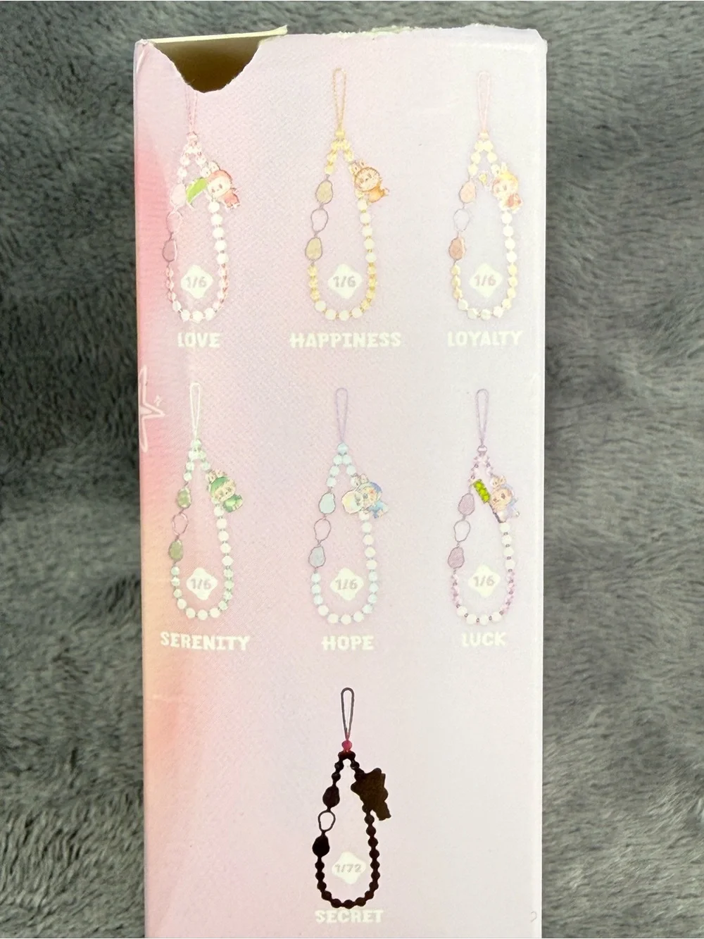 POP MART The Monsters “Big into Energy” Phone Charm Series - LOVE (Labubu)